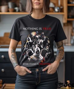 Assassin’s Creed characters Nothing is true everything is Permitted shirt