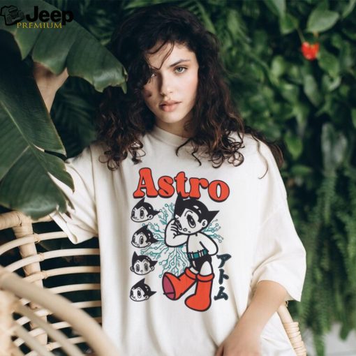 Astro Boy Heads Boyfriend Fit Girls T Shirt