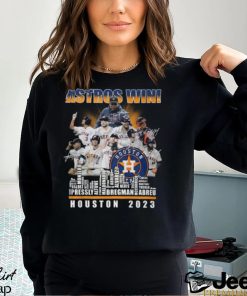 Astros Win! Houston 2023 Unisex T Shirt - teejeep