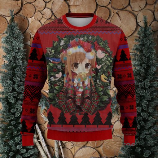 Asuna Sword Art Online Mc Thanksgiving Women Mens Ugly Christmas Sweater