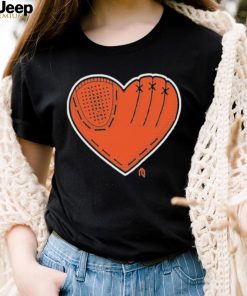 Athlete Logos Glove Heart Shirt