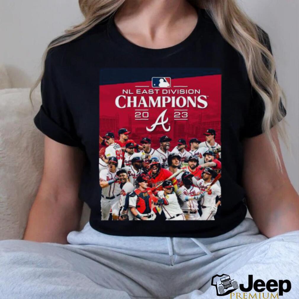 Atlanta Braves national league East division champs 2023 shirt, hoodie,  sweater and v-neck t-shirt
