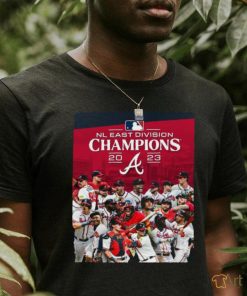 Atlanta Braves 2023 National League East division Champions Poster