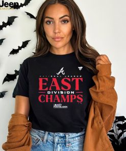 Atlanta Braves Fanatics Branded Navy 2023 NL East Division Champions Locker Room Shirt