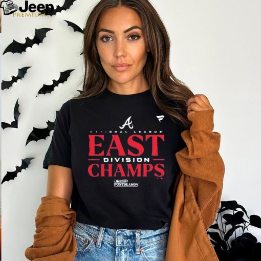 Atlanta Braves Fanatics Branded Navy 2023 NL East Division Champions Locker Room Shirt