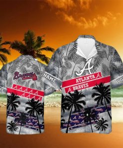 Atlanta Braves MLB Personalized Palm Tree Hawaiian Shirt