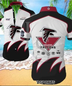 Atlanta Falcons 100Th Anniversary Hawaiian Shirt