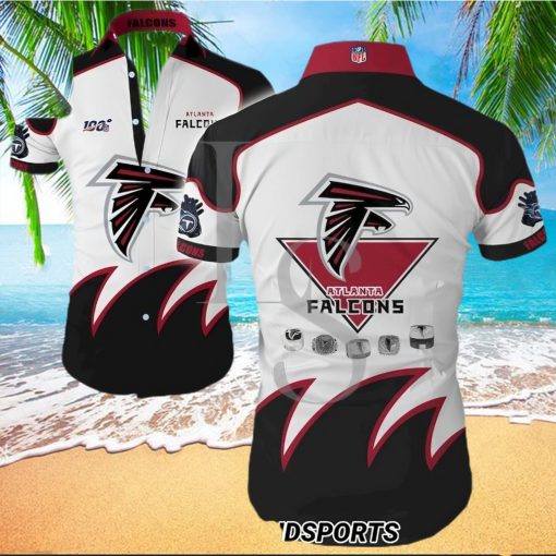 Atlanta Falcons 100Th Anniversary Hawaiian Shirt