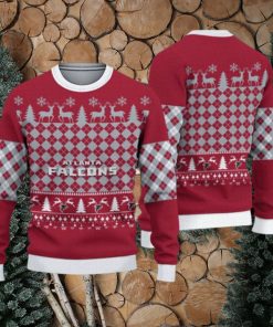 Atlanta Falcons Christmas Pattern 3D Warm Ugly Sweater