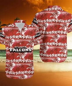 Atlanta Falcons Coconut Tree Pattern Hawaiian Shirt For Men Women