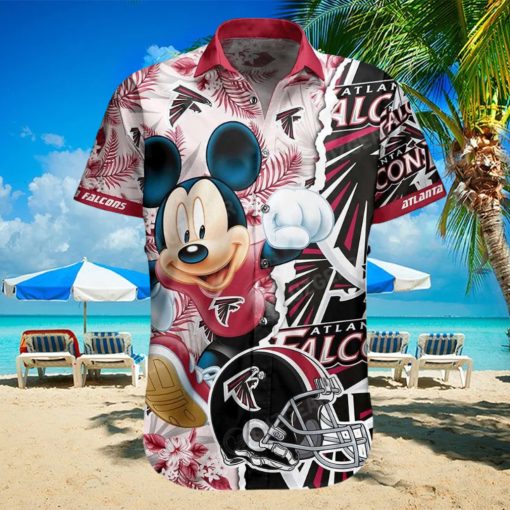 Atlanta Falcons Hawaiian Mickey Graphic Shirt