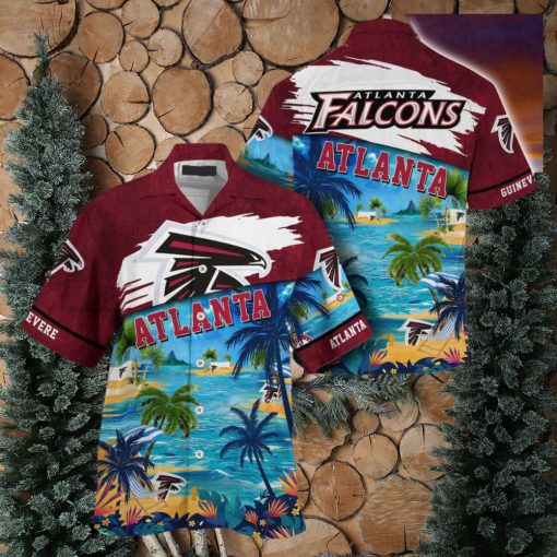 Atlanta Falcons NFL Customized Summer Hawaii Shirt For Sports Fans