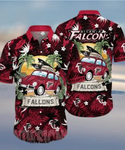 Atlanta Falcons NFL Floral Full Printed Hawaiian Shirt