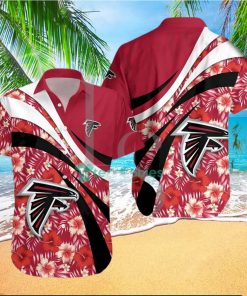 Atlanta Falcons NFL Hibiscus Tropical Flower Hawaiian Shirt