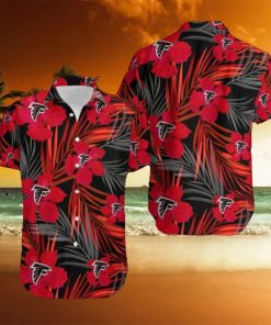 Atlanta Falcons New Design 3D Flower Hawaiian Shirt For Men Women