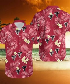 Atlanta Falcons New Style 3D Flower Hawaiian Shirt For Men Women