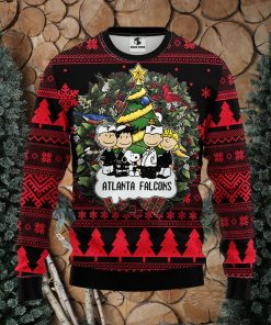 Atlanta Falcons Snoopy Christmas Ugly Sweater