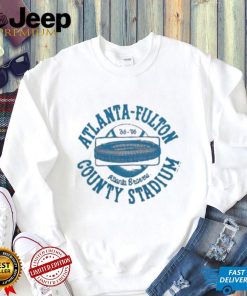 Atlanta Fulton County Stadium Hooded Sweatshirt