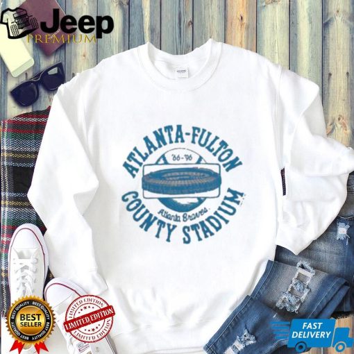 Atlanta Fulton County Stadium Hooded Sweatshirt