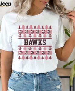 Atlanta Hawks Holiday Christmas Tree T Shirt