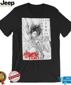 Attack On Titan Mikasa Manga Panel shirt