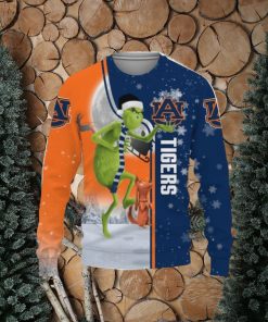 Auburn Tigers Fans Grinch Lover Men And Women Ugly Christmas Sweater Christmas Gift Ideas