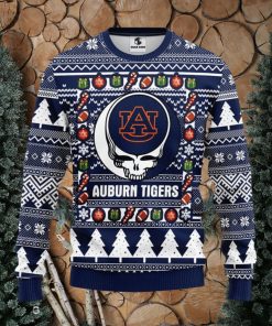 Auburn Tigers Grateful Dead Ugly Christmas Sweater Sport Christmas Gift Ideas