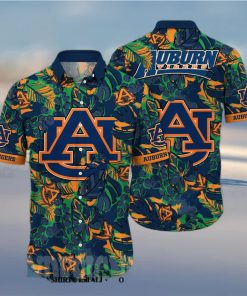 Auburn Tigers NCAA Floral Full Printing Classic Hawaiian Shirt