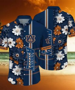 Auburn Tigers NCAA1 Flower Hawaii Shirt For Fans