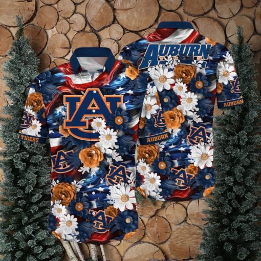 Auburn Tigers NCAA1 Hawaii Shirt Independence Day