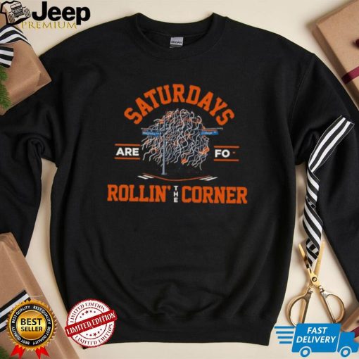 Auburn Tigers Saturdays Are For Rollin’ The Corner Shirt