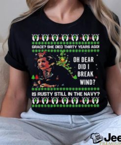 Aunt Bethany Oh Dear Did I Break Wind Ugly Christmas Shirt