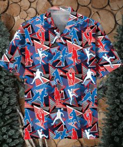 Ausie Football Rules Abstract Sporty Pattern Hawaiian Shirt