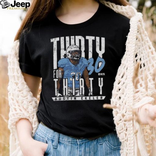 Austin Ekeler Los Angeles C Thirty For Thirty WHT Shirt