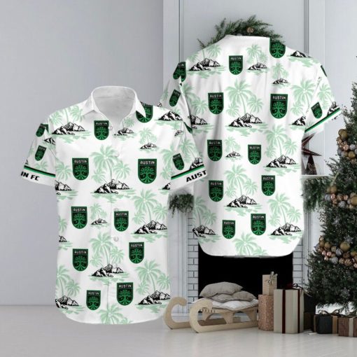 Austin FC Major League Soccer on Hawaiian Shirt