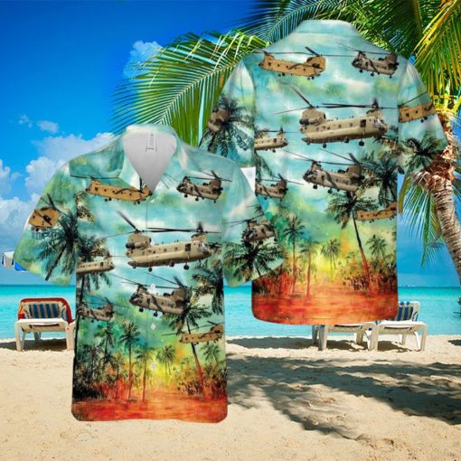Australian Army Boeing CH 47F Chinook Hawaiian Shirt All Over Print Summer