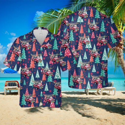Australian Mini Moke Car Christmas Hawaiian Shirt Men And Women Gift Aloha Beach Holiday