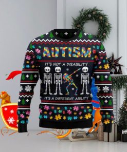 Autism Different Ugly Christmas Sweaters Gift For Men Women