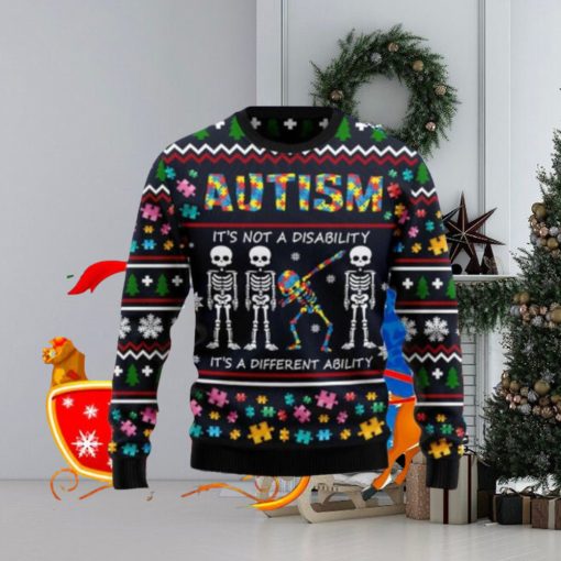 Autism Different Ugly Christmas Sweaters Gift For Men Women