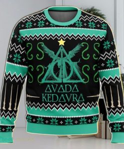 Avada Kedavra Ugly Christmas Sweater 3D Gift For Men And Women