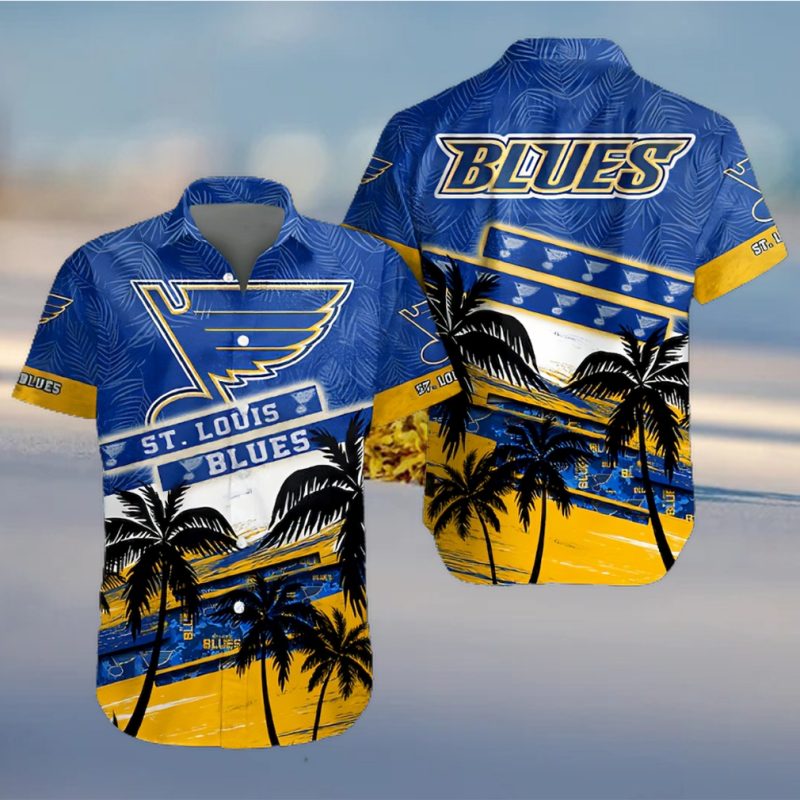 Available Now] NHL St.Louis Blues Hawaiian Shirt