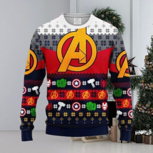 Avengers Team Ugly Christmas Sweater