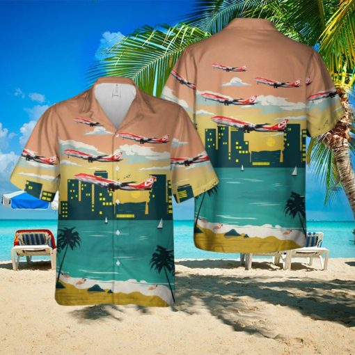 Avianca Colombia Boeing 747 124 Hawaiian Shirt