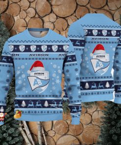 Aviron Bayonnais Resort Top 14 Pro D2 Ugly Sweaters Gift For Fans Christmas Sweatshirt