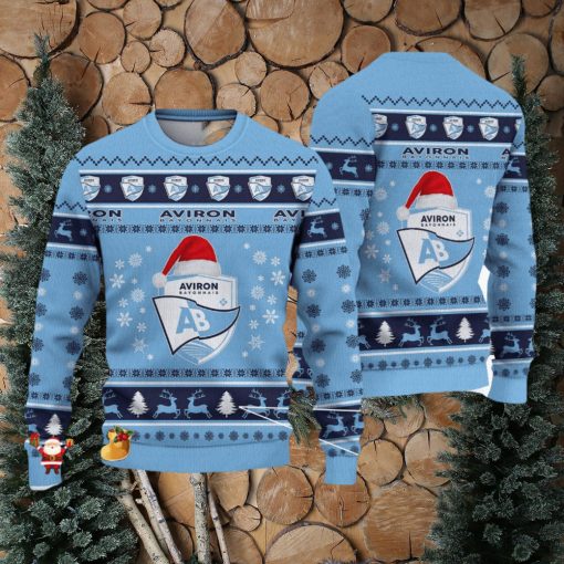 Aviron Bayonnais Resort Top 14 Pro D2 Ugly Sweaters Gift For Fans Christmas Sweatshirt