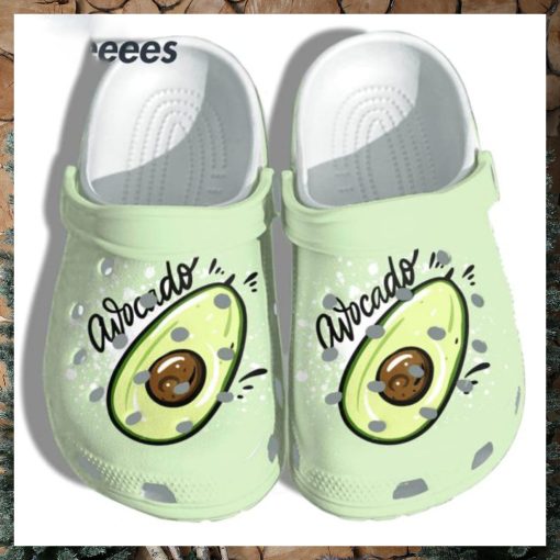 Avocado Cute Funny Clogs