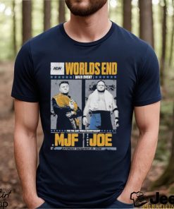 Awesome Aew worlds end 2023 matchup – mjf vs samoa joe shirt