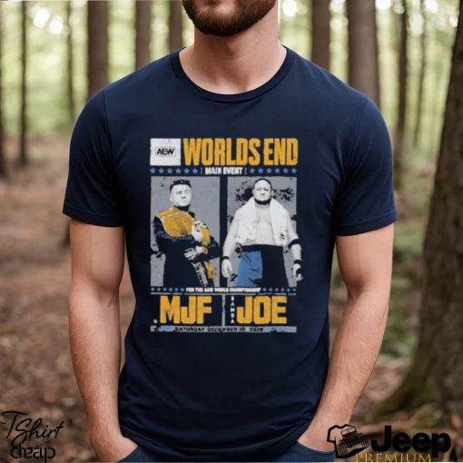 Awesome Aew worlds end 2023 matchup – mjf vs samoa joe shirt