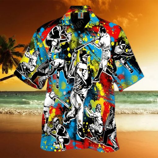 Awesome Baseball Hawaiian Shirt Unisex Adult