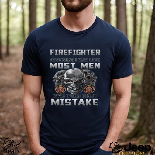 Awesome Firefighter T Shirt